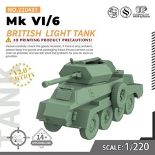 Military Model Kit British Mk VI/6 Light Tank