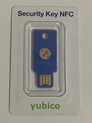 Yubico FIDO Security Key NFC USB-A - Two Factor Authentication for USB & Mobile