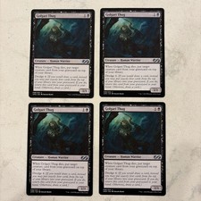Magic the Gathering MTG Golgari Thug Play Set Of 4 Cards
