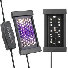 Dimmable uvb Light for Reptiles, 3 Modes Lighting,Adjustable 4, 8, 12 Hour Cy...