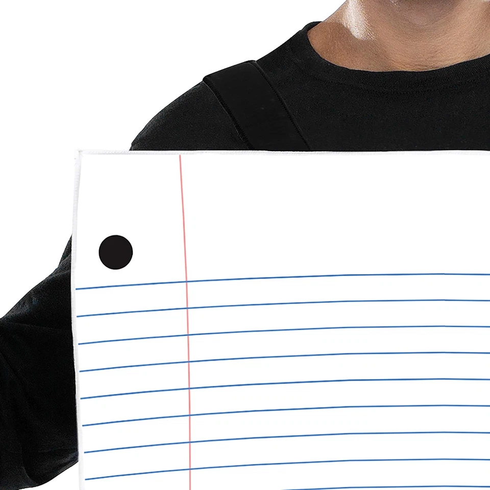 Juego de disfraces de roca, papel, tijera para adulto Foto 2 de 4