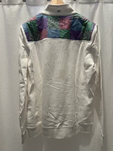 Vineyard Vines weißes Damen-Shirt Kentucky Derby Walschaf Gr. L Sweatshirt EUC - Bild 6 von 7