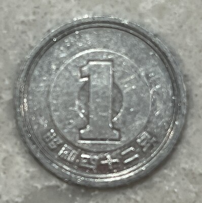 Set of 8 Japanese coins (six 10-yen and two 1-yen) | eBay