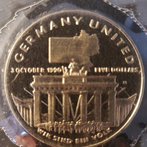 1990 Republic Marshall Islands Coins Vietnam, Men on Moon, Eisenhower, Germany - Picture 5 of 10