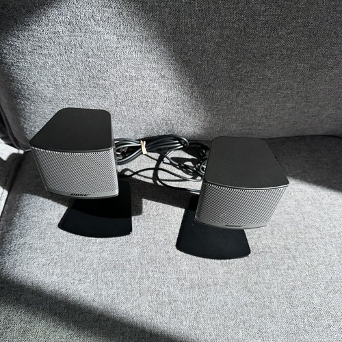 Set of Bose Companion 3 Series II Multimedia Satellite Computer Speakers Tested - Picture 2 of 4
