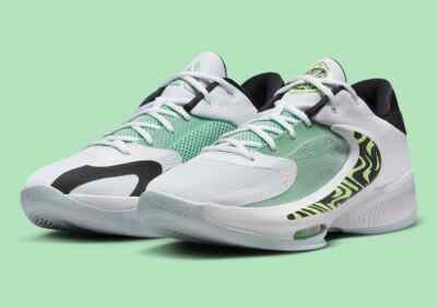 Nike Air Zoom Freak 4 Greek Coastline Giannis White Black  display picture 1