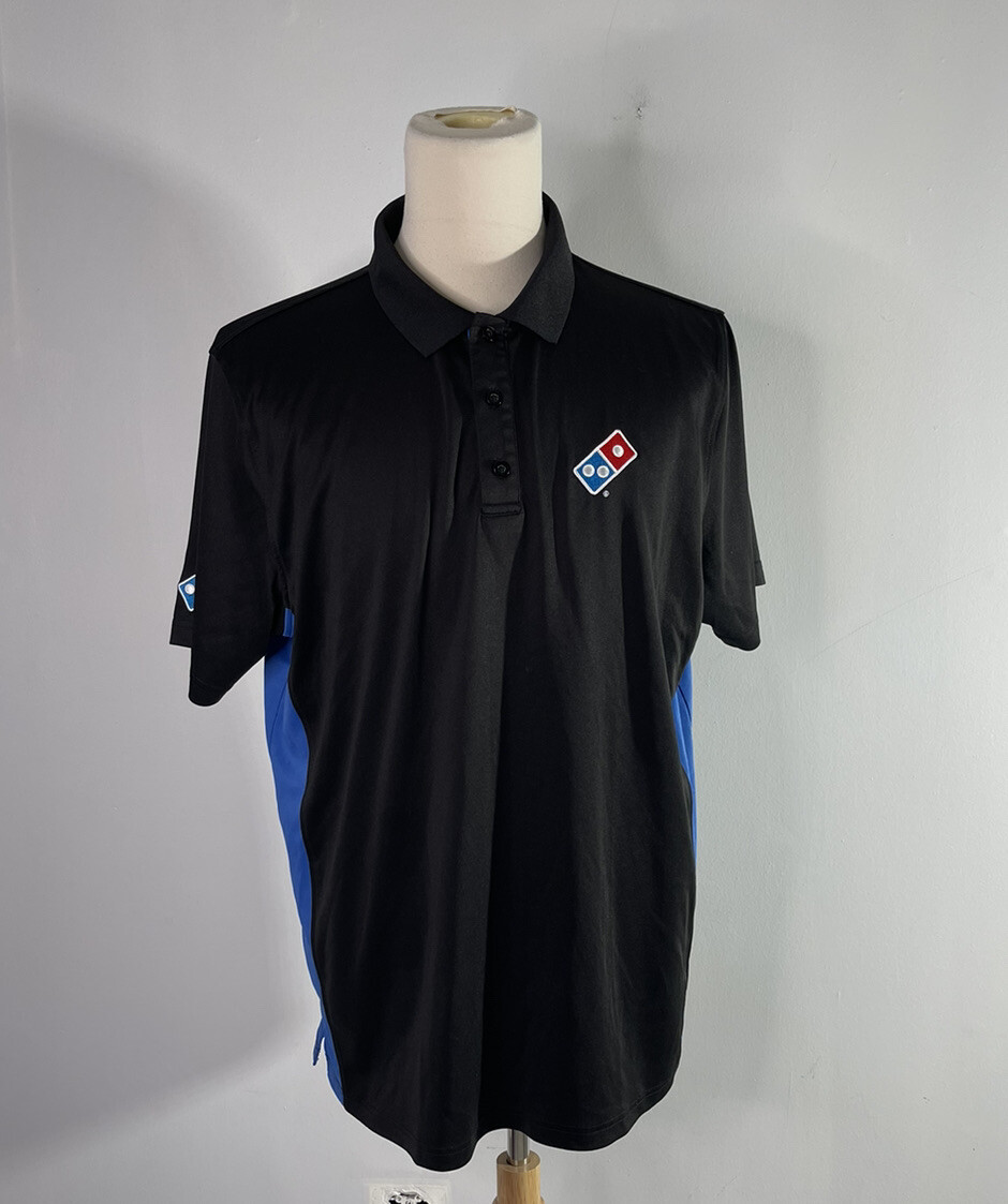 Dominos Pizza Polo Shirt Men Size XL Employee Work Apparel
