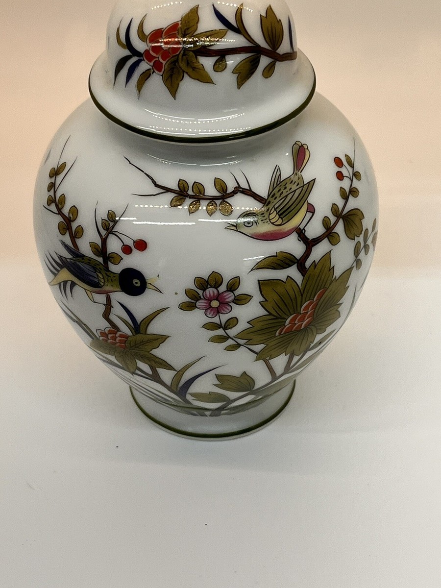 Japanese Jar Lid Floral Birds Numbered 5525 | eBay