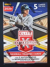 2020 Panini Elite Extra Edition - Baseball Sealed Blaster Box 2 Hits Per Box