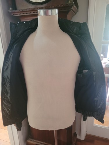 LEE COOPER Men's Black Down & Feather Padded Puffer Jacket Size S/M ** BNWOT - Picture 6 of 17