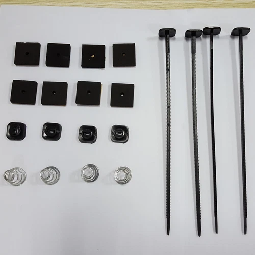Universal Radiator Electric Cooling Fan Mounting Kit Strap Ties