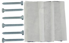 Easy Up EZ46-5 Pitch Pad Kit Incl 6 Lag Screws 3 Tar Pads for 5-10 Ft Tripods