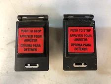 One Ryobi BT3100 Table Saw Switch, back enclosure and mounting screws. flap type