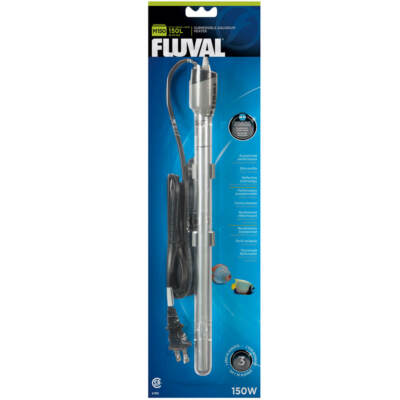 Fluval M150 Tauch-Aquariumheizung - 150 Watt Aquarium Salzwasser 150 Liter