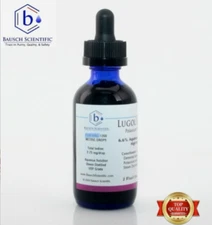 Original Lugols 2% Iodine Solution 3mg* 1200 servings Natural Organic Non GMO