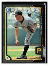 2015 Bowman Chrome Prospects Asia Black Ref #BCP20 Adrian Sampson