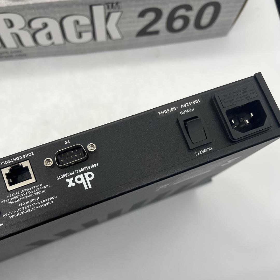 dbx DriveRack 260 Loudspeaker Management System - Black for dbx DriveRack 260 Loudspeaker Management System - Black for
