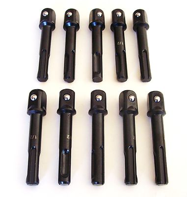 10 GOLIATH IMPACT SDS PLUS 1/2'' POWER EXTENSION BIT SOCKET DRILL DRIVER SDSPE12