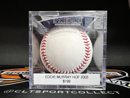 EDDIE MURRAY Signed Auto Autographed Baseball PSA/DNA 9.5 SWEET SPOT "HOF 2003" - Picture 5 of 6