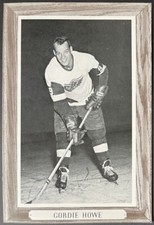 Vintage Gordie Howe Group 3 Bee Hive Photo NHL Hockey Detroit Red Wings 