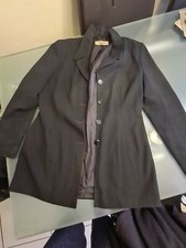 Black Single Breasted Jacket Size 38 Used