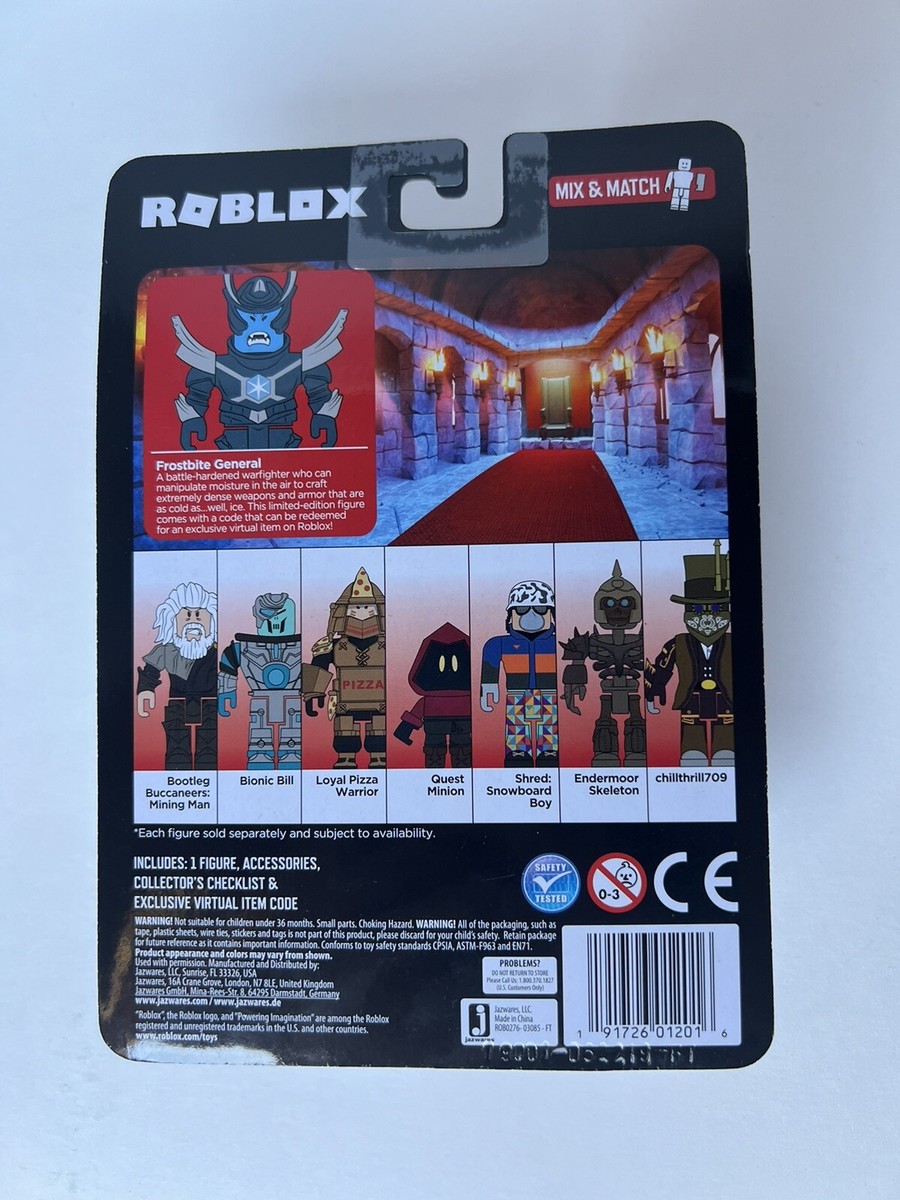 SDCC 2019 Gentle Giant ROBLOX Frostbite General Figure With Game