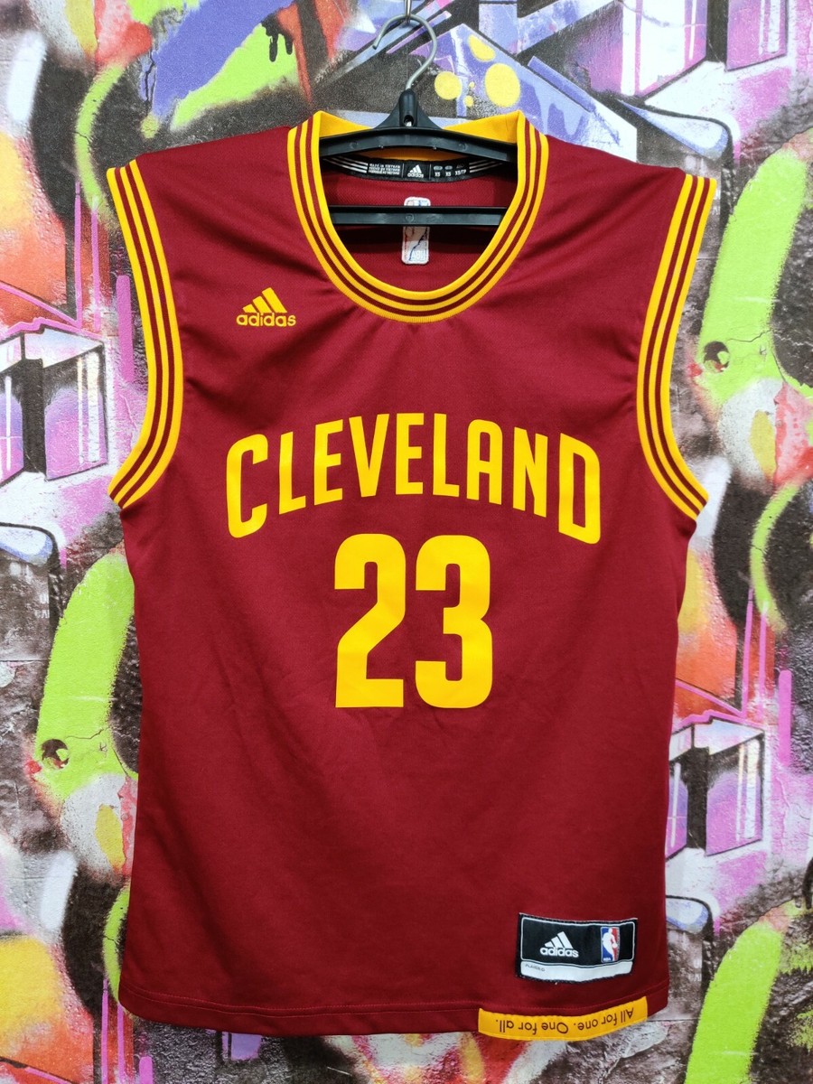 CLEVELAND CAVALIERS LEBRON JAMES #23 BASKETBALL JERSEY TOP ADIDAS