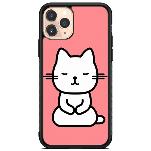 a cat happy meme art Lightweight Cover For iPhone SE4 16E 12 13 14 15 16 Pro Max - Picture 11 of 25