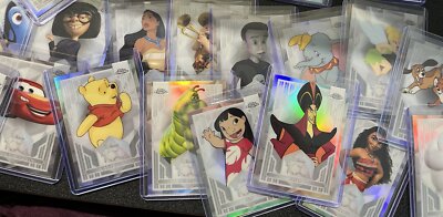 Topps Chrome Disney 100 No1〜100 全部セット Topps Chrome Disney 100 Refractor 1-100 Complete Your Set Bundel