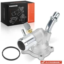 A-Premium Engine Coolant Thermostat Housing Assembly for Jeep Cherokee Chrysler