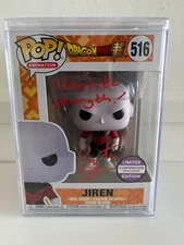 Funko Pop Dragon Ball Super SIGNED by PATRICK SEITZ JIREN #516 LE con exclusive