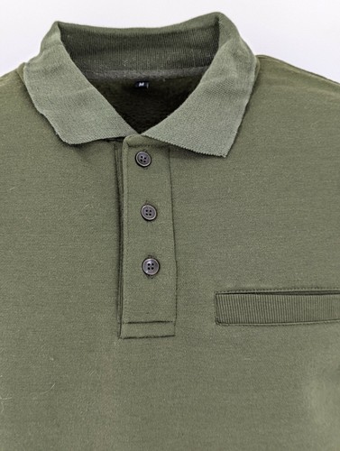 Sudadera para hombre cuello cuello bolsillo pecho - Imagen 21 de 34