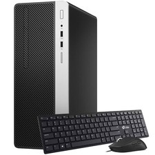 HP G4 Tower Desktop Computer PC Intel i5-8500 16GB RAM 1TB SSD Wi-Fi Win 11 Pro