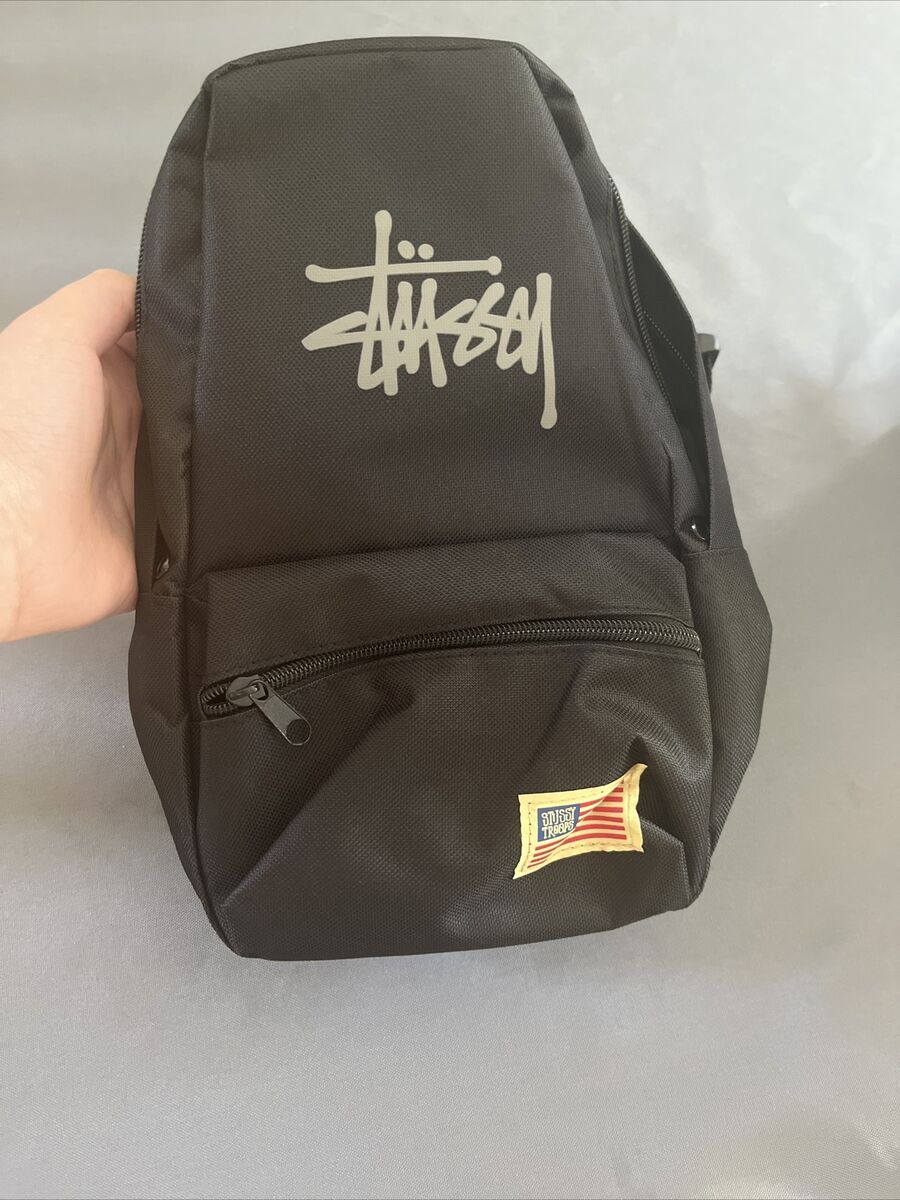 New Stussy Crossbody Shoulder Black Bag Handbag | eBay New Stussy Crossbody Shoulder Black Bag Handbag | eBay