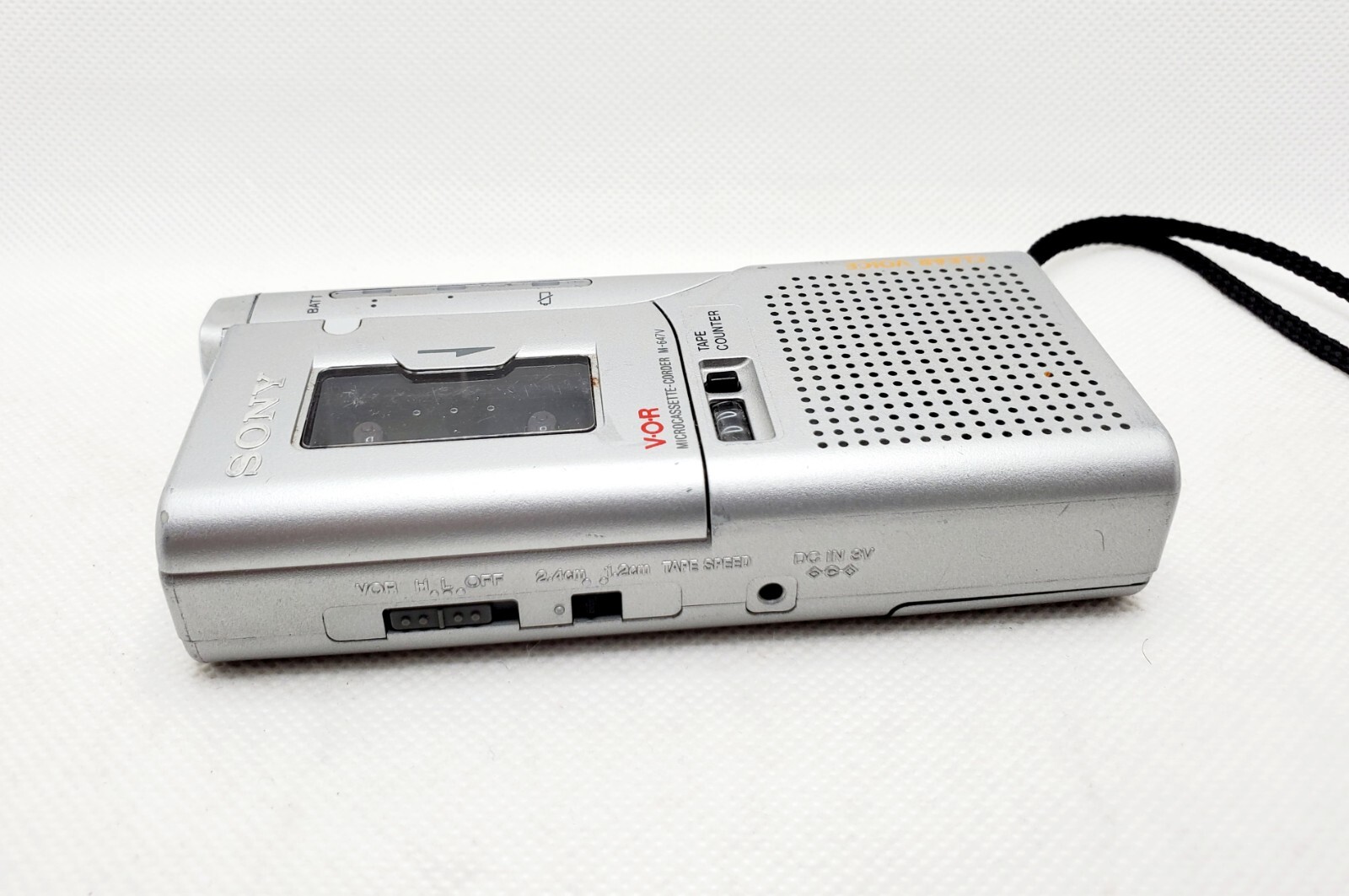 Sony Microcassette Recorder M647V Powers On For Parts Tape Belt eBay