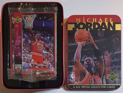 1996 Upper Deck Michael Jordan ALL METAL Card Set (6 Cards