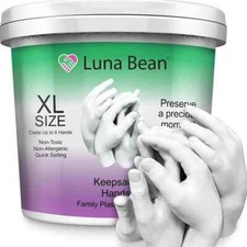 XL Family Hand Casting Kit   Extra-Large Hand Molding Kit for Families, Casts up