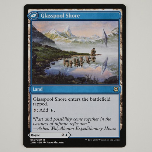 Glasspool Mimic Glasspool Shore (060) Zendikar Rising ZNR MTG Magic NM - Picture 2 of 2