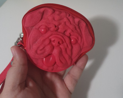ADAMO 3D BAG  ENGLISH BULLDOG COIN PURSE