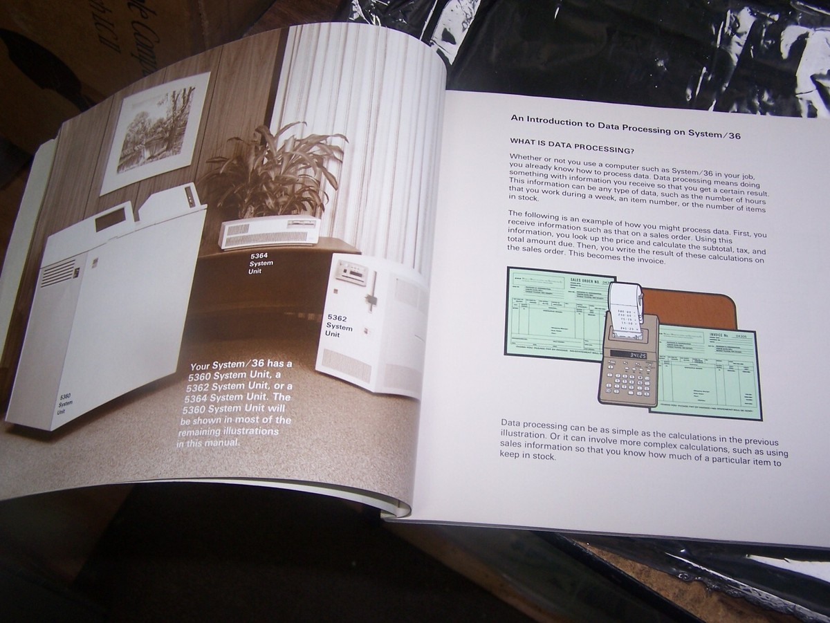 IBM System/36 Learning about Your Computer Manual | eBay