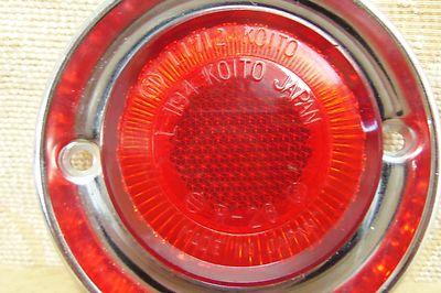 NOS GENUINE KOITO L-1194 L1712 R-26 TAIL LIGHT LAMP LENS