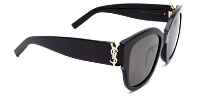 Saint Laurent SL M95/F Sunglasses Women Black Oversized 56mm New  