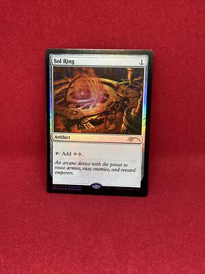 Sol Ring - Commander Promo - Foil - 001/001 LP English MTG Magic