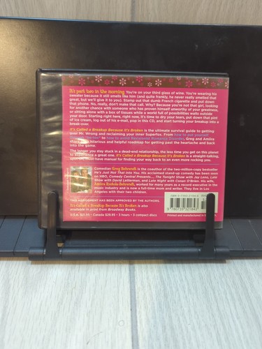 It's Called a Breakup Because It's Broken Audio Cd 2005 - Picture 5 of 6