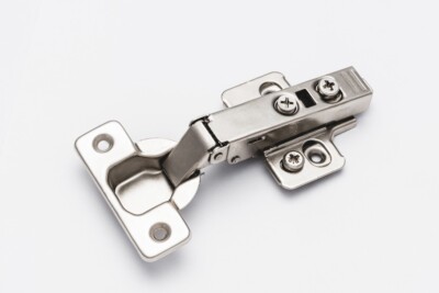 Berta 110 deg. Full Overlay Soft Closing Frameless Cabinet Door Hinge (4 Pack)