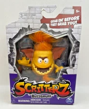 Scritterz BuzzGruff Interactive Orange Mini Monster Jungle Creature Toy