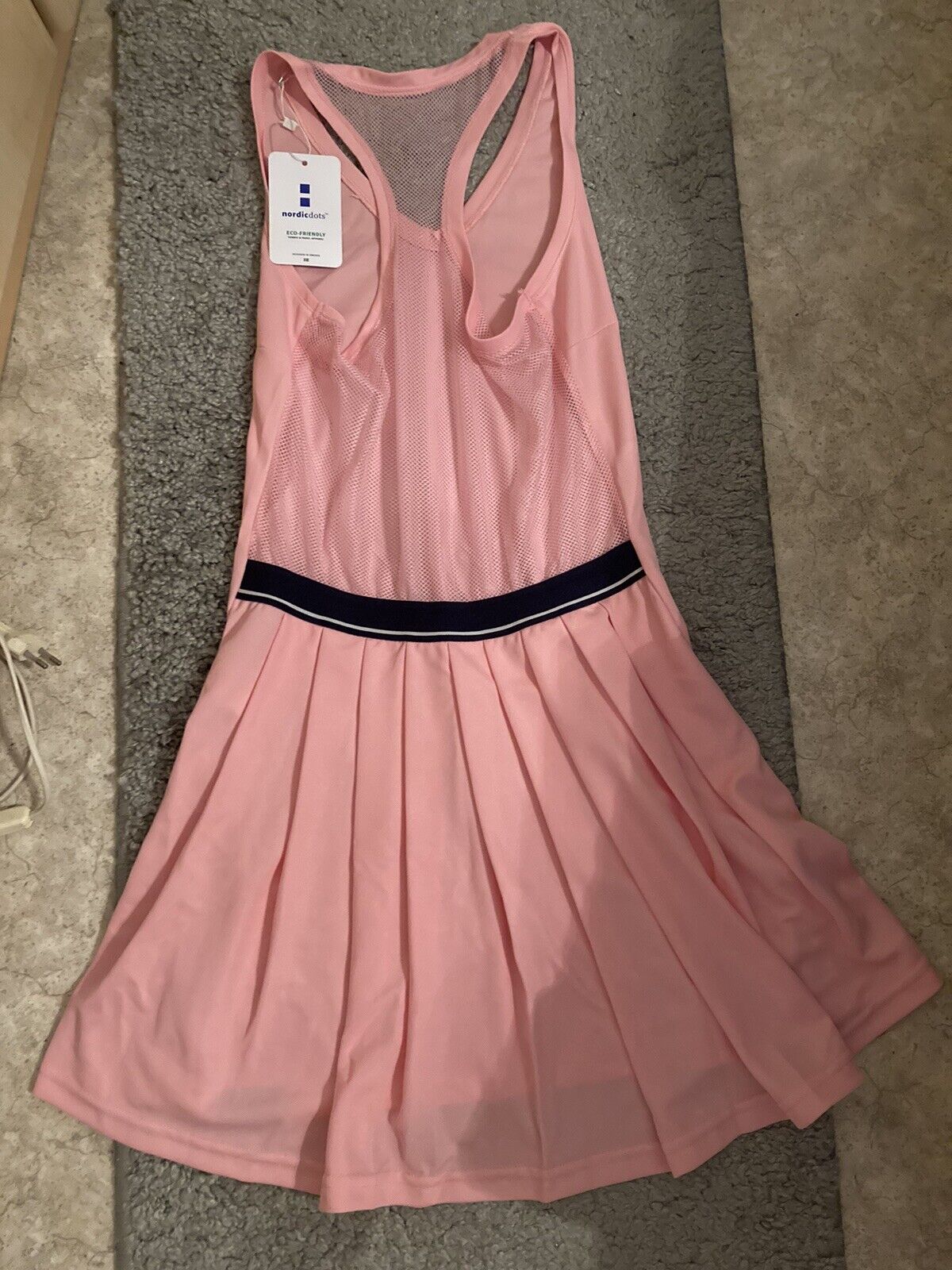 Nordicdots Damen Elegance Dress Kleid rosa NEU Tennis Gr. M