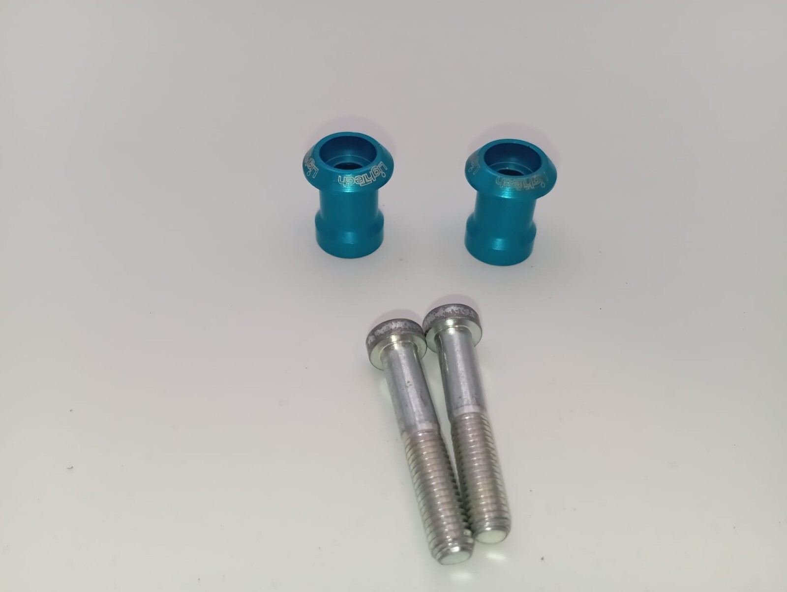 Par Soportes Caballete LIGHTECH CAVM8 Azul Para Suzuki Honda BMW