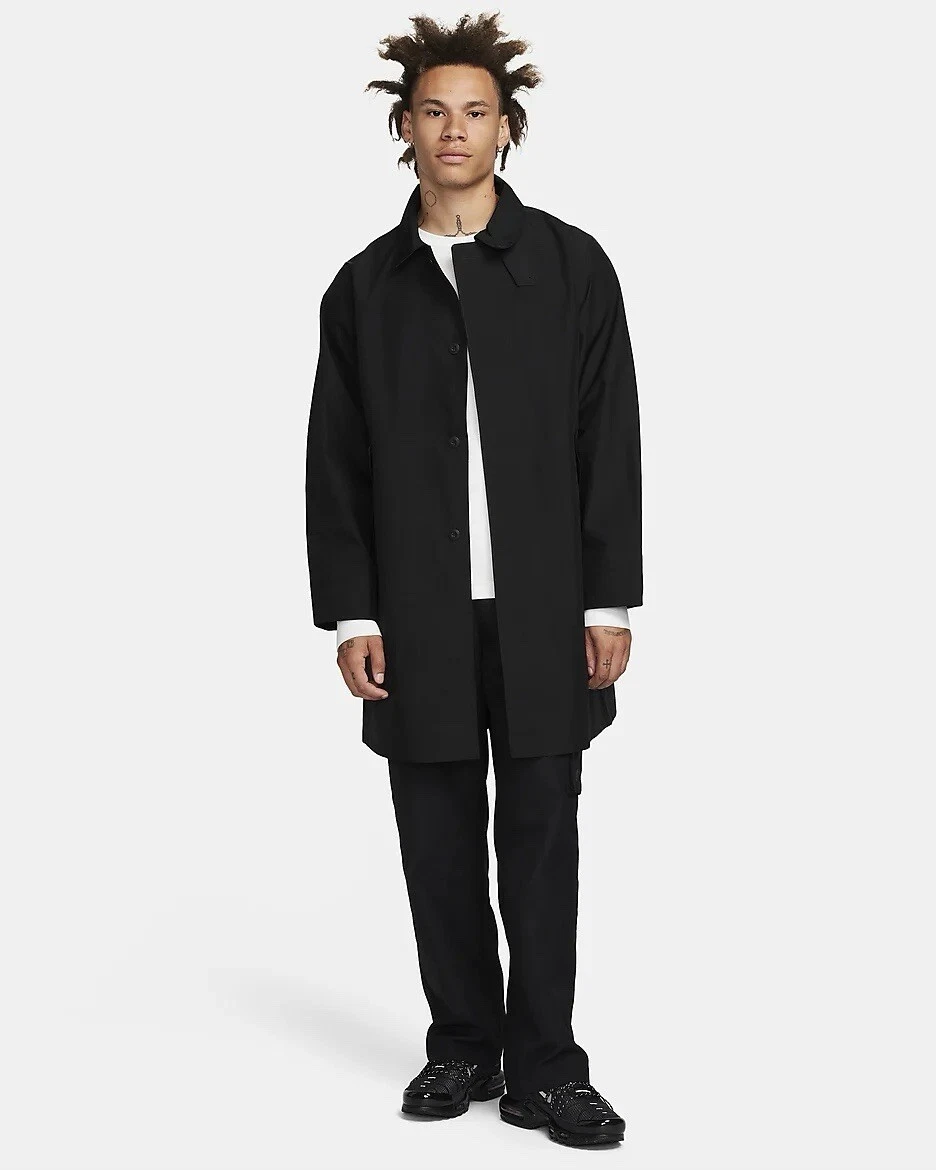 Nike Tech Pack Storm-FIT ADV GORE-TEX Trench Parka Black Men’s Size M DV9970-011