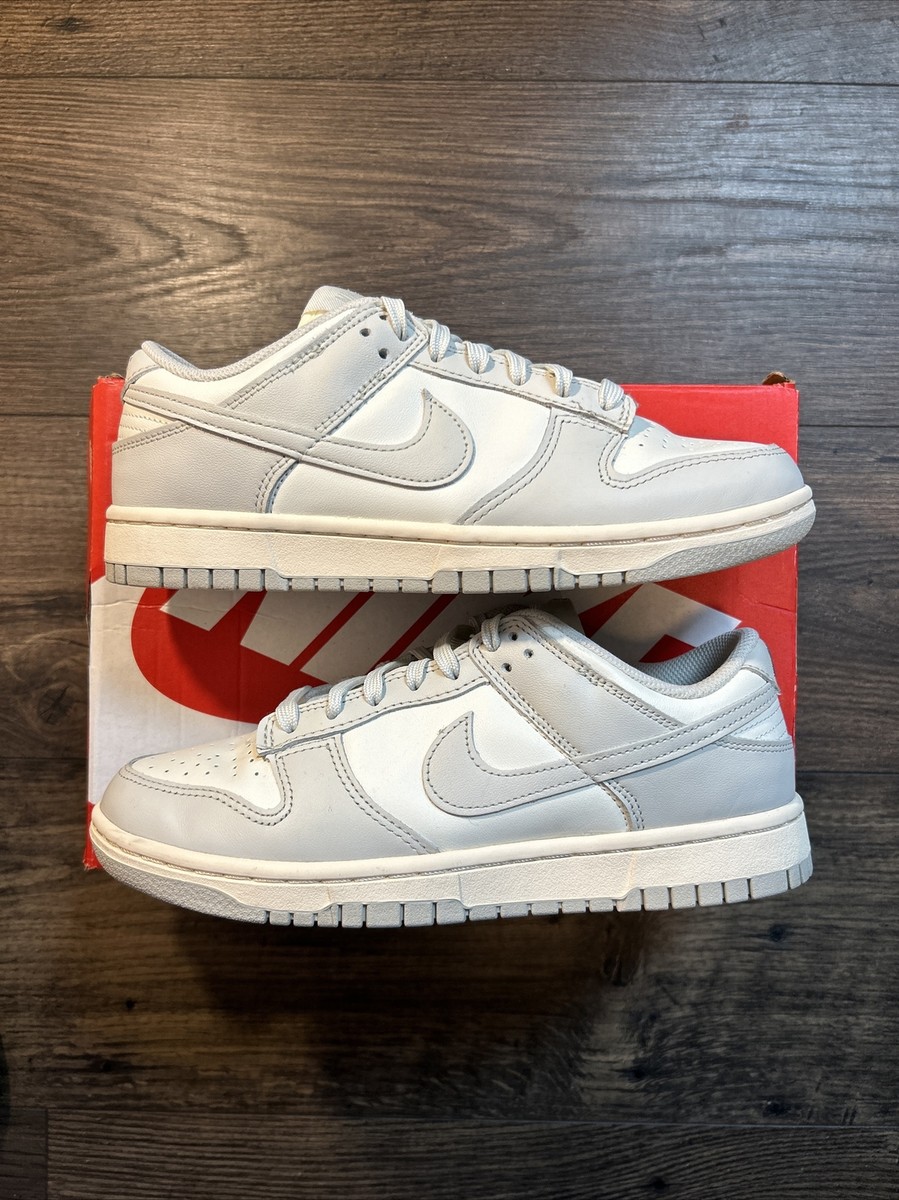 Nike Dunk Low Sail Light Bone Size 8W - VERY CLEAN | eBay